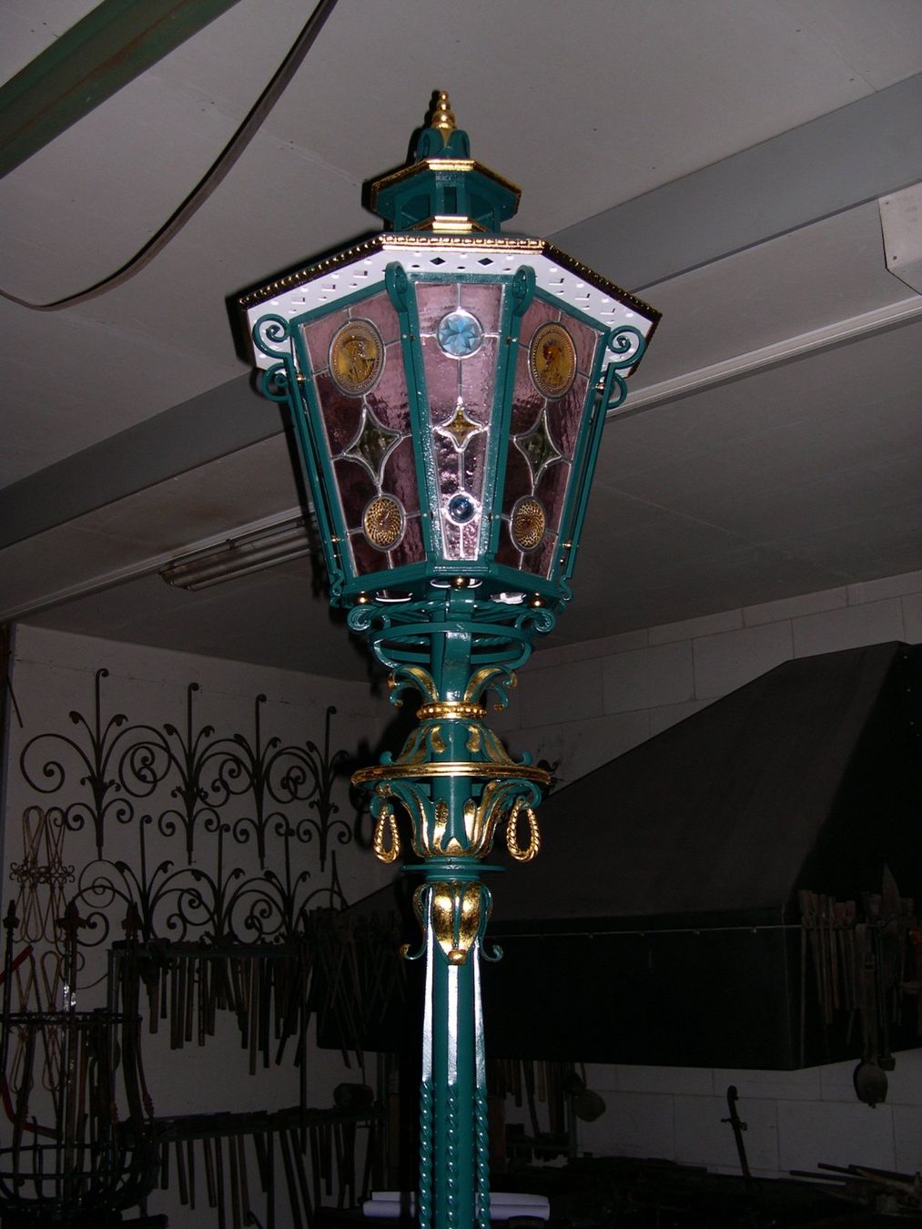 Lampade: Originallaterne von 1896, restauriert – Usato da Vielbringen Worb venduto da Isch-0u-guet 2