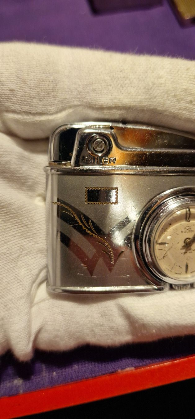 Accendini: Feuerzeug BULER UHR – Usato da Widnau venduto da TheOldLighters 4