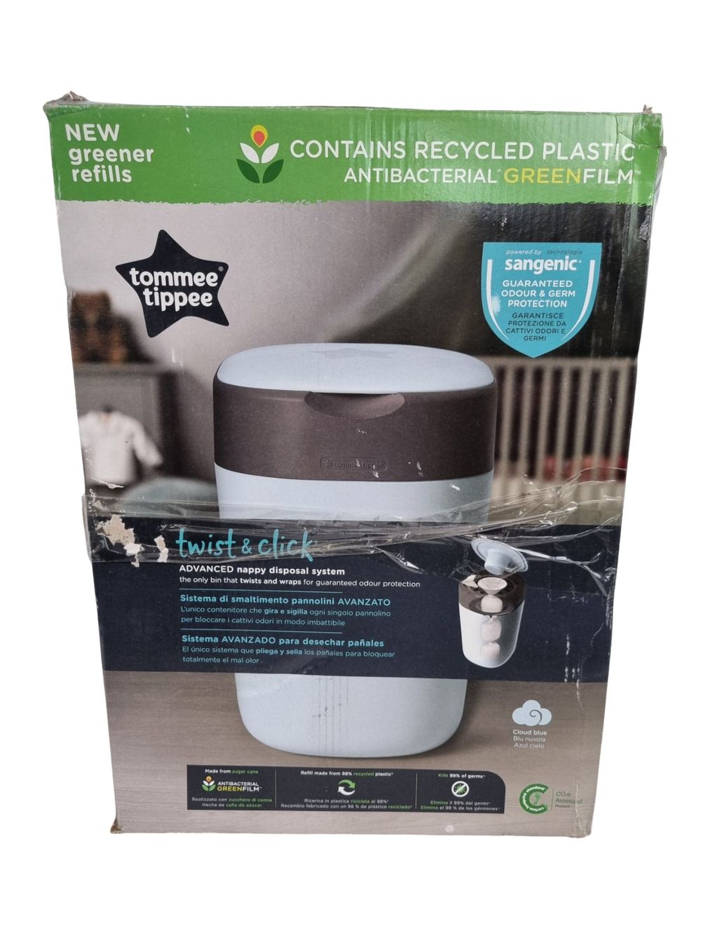 Tommee Tippee Cestini per rifiuti: TOMMEETIPPEE Windeleimer – Nuovo (secondo la descrizione) da Wangen b. Olten venduto da Restwert_Wangen 3