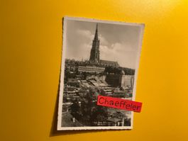 1942 Bern Aareschwelle mit Münster