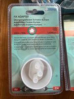 Steckadapter SchweizEuropa, div. Modelle, neu