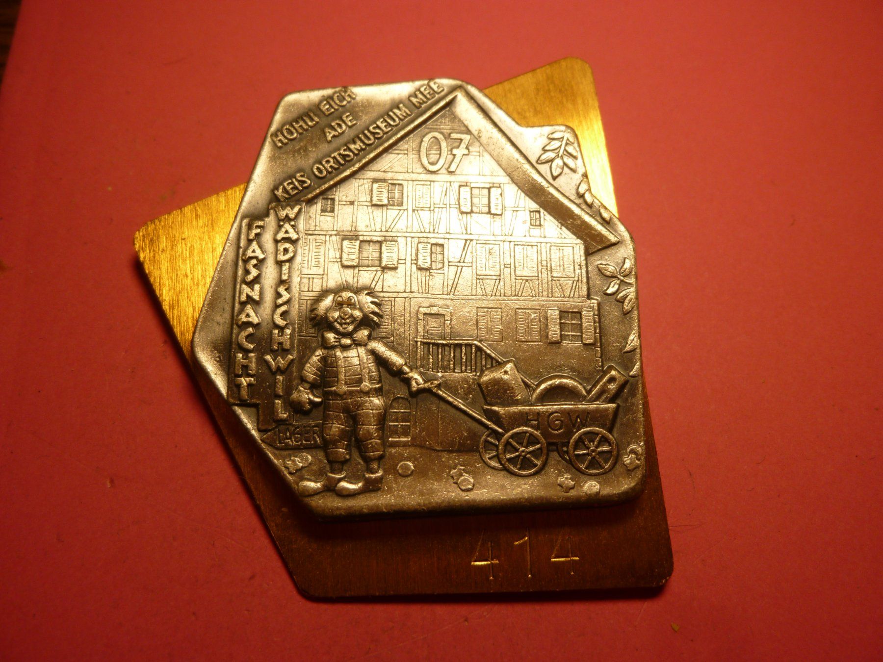 Plaquettes & Badges: WÄDENSWIL 2007 GOLD – D'occasion à Ried (Muotathal) par Mandarin02