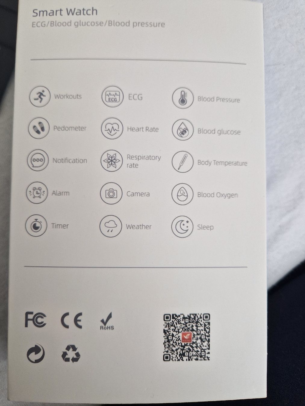 Smart Uhren: Montre connectée ECG Bluetooth neuve – Neu und originalverpackt aus Kottwil von Bubu9 2