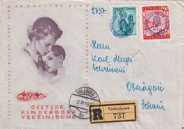 1. Österreichische Kinderdorf-Ballonpost (Fred Dolder) 1948