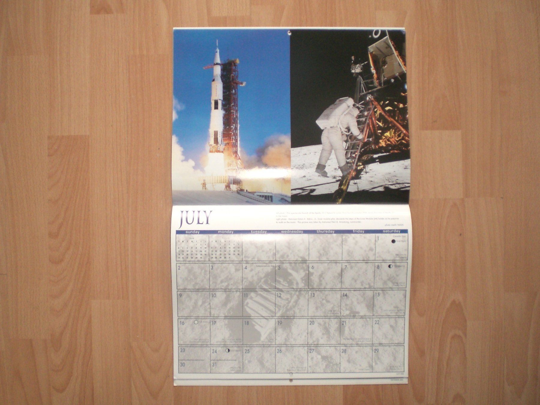 Calendari: Aviatik Nasa Calendar 2000 – Usato da Grellingen venduto da Neuron67 3