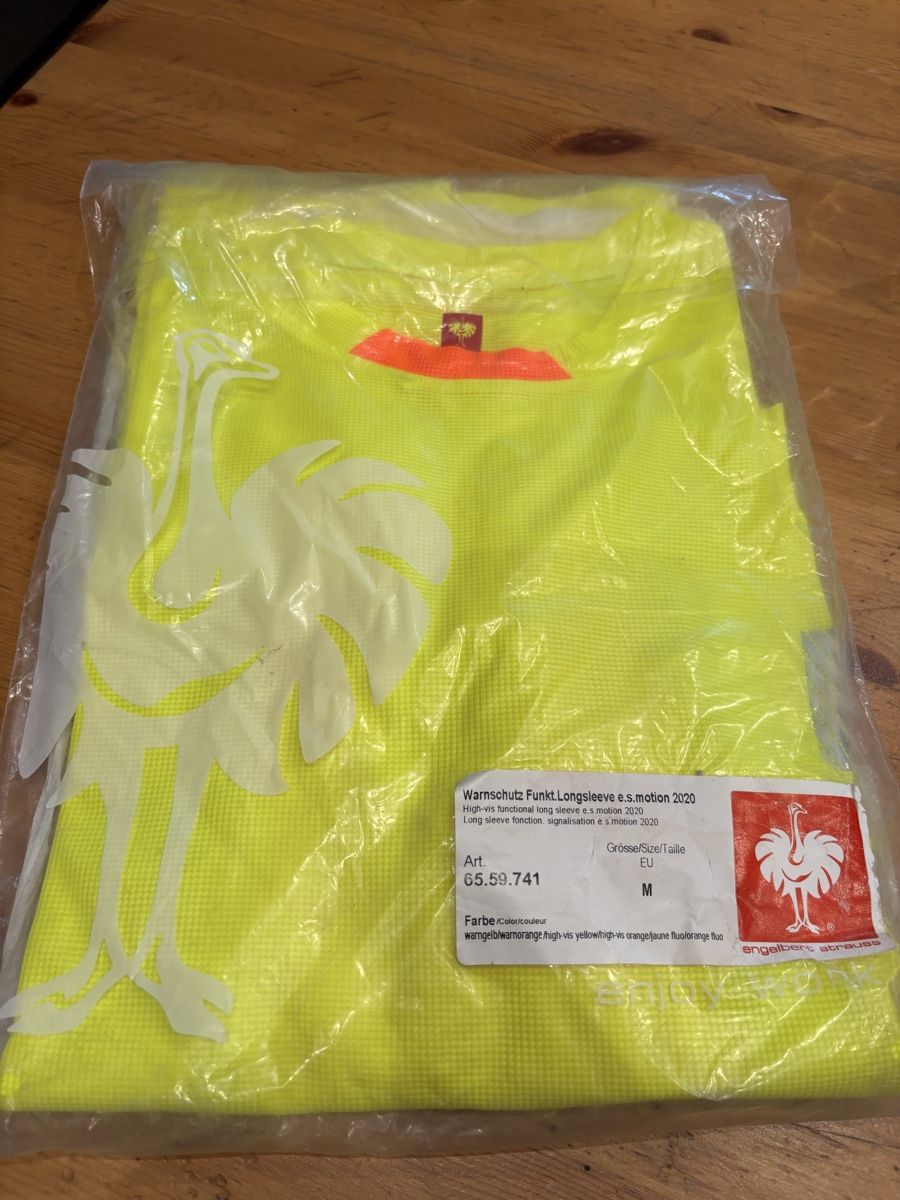 Engelbert Strauss Pullover & Sweatshirts: Engelbert Straus Warnschutz Funktions Longsleeve – Neu und originalverpackt aus Erlenbach im Simmental von franiba 2