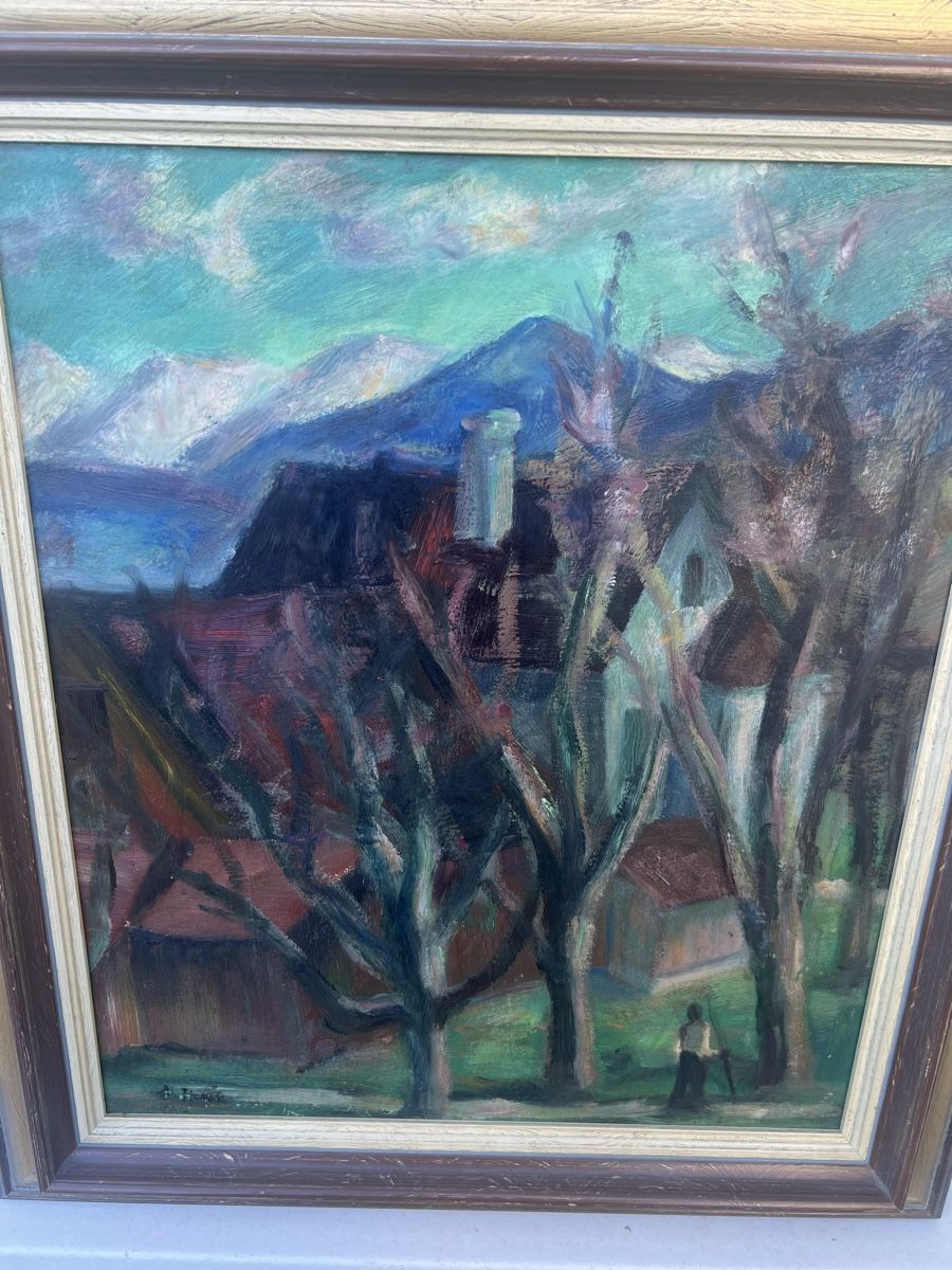 Dipinti: Heinrich Herzig Rheintal – Usato da Zürich venduto da jao_2bx7 6