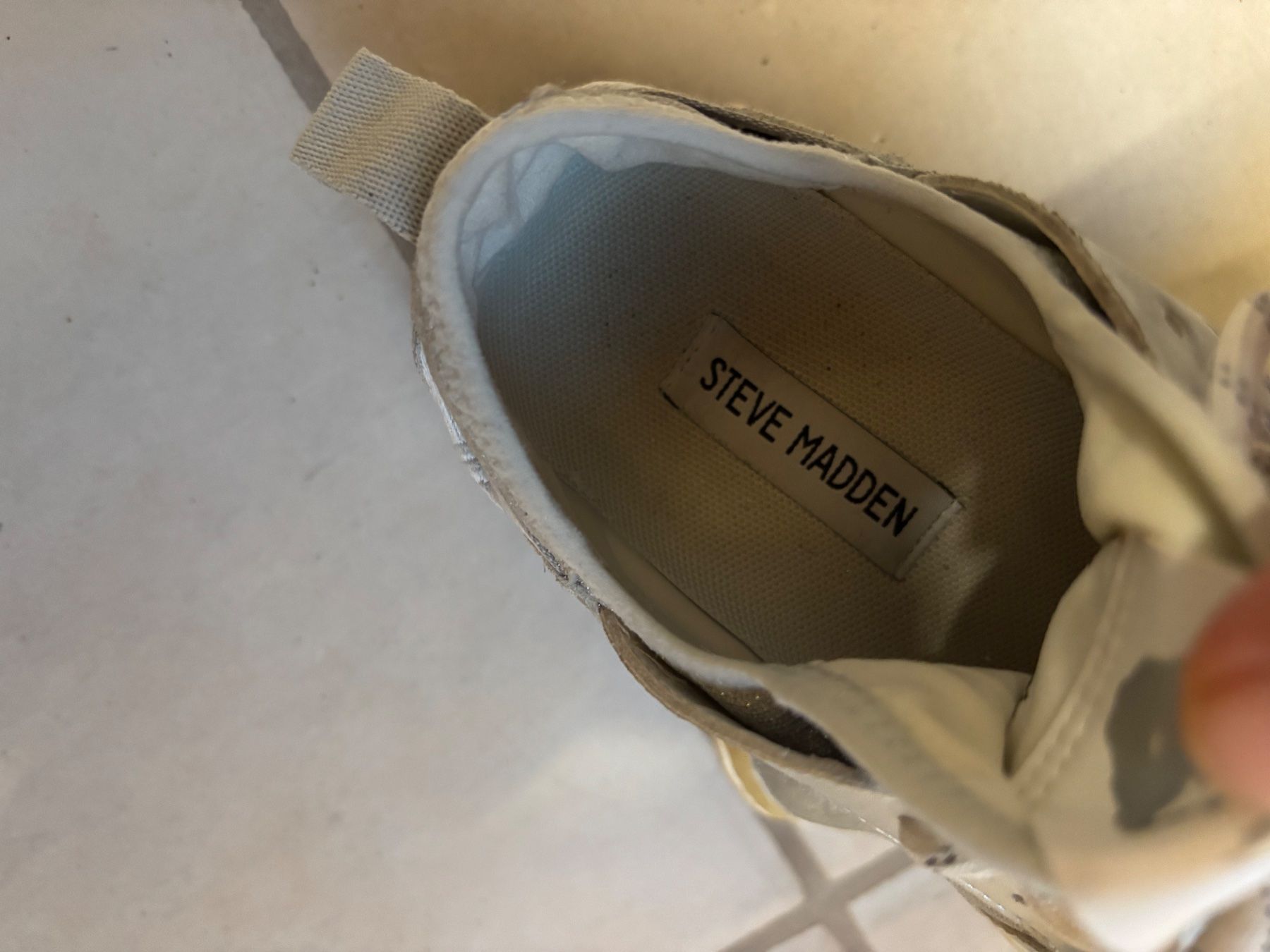 Steve Madden Scarpe da donna: Sneakers - Steve Madden silber – Usato da Weinfelden venduto da stella79 3