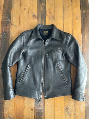 Fine Creek Leathers Raymond Horsehide Jacke Gr. 44 (Japan)
