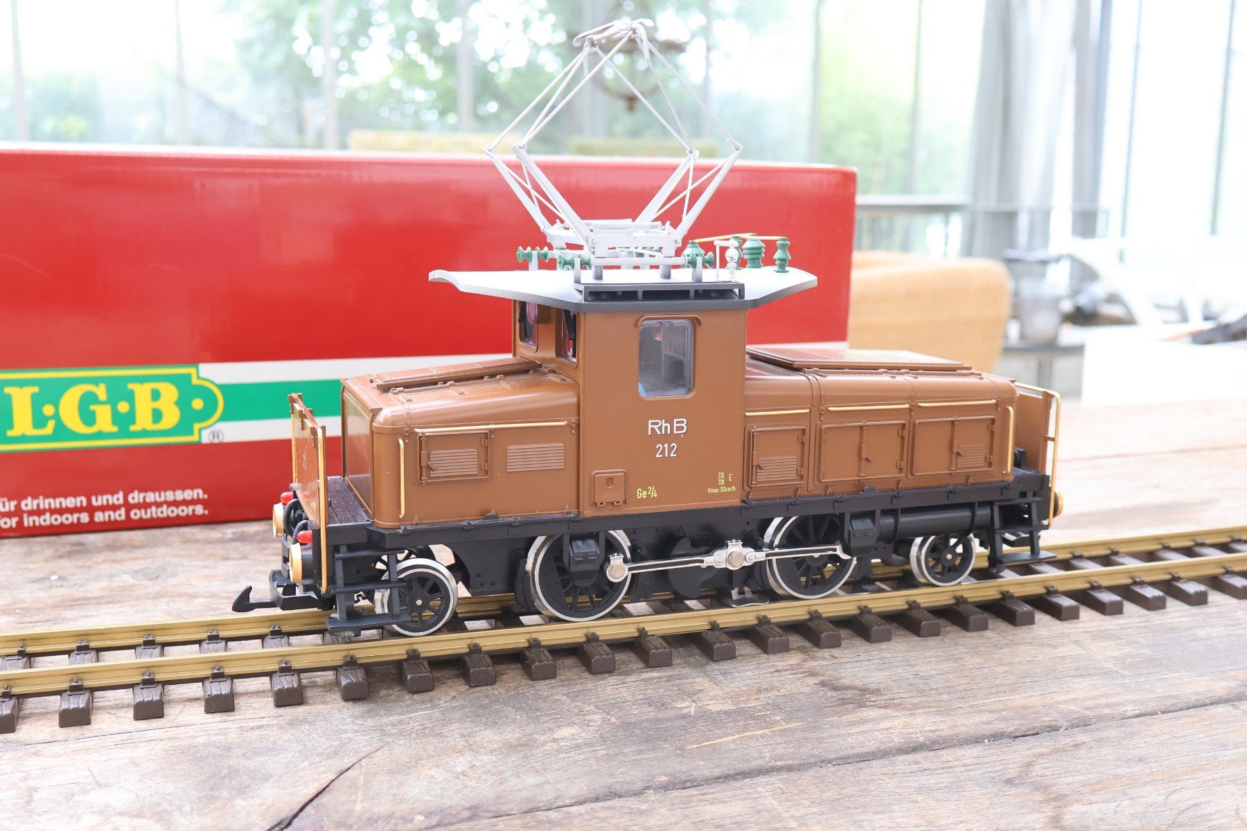 LGB Modellini di ferrovie: LGB RhB Gea 2/4 E-Lok - Digital 21440 – Usato da Winterthur venduto da Monstera 7
