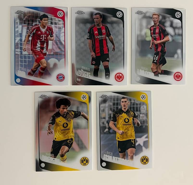 Carte collezionabili: 5 Cards - Topps Chrome 25/26 – Usato da Zürich venduto da rub_87sh