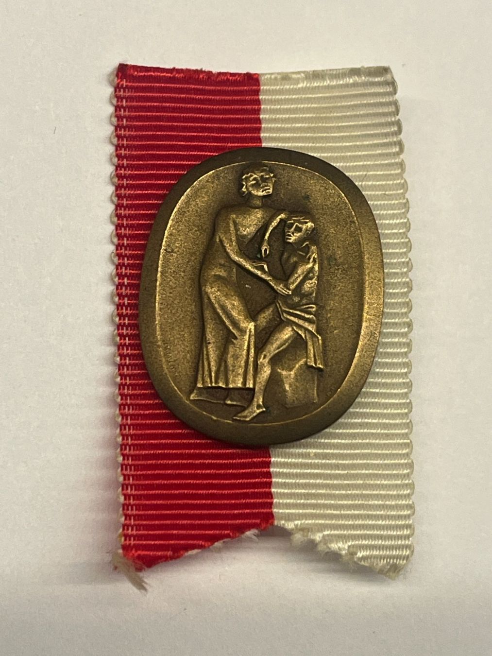 Swiss Placchette & Badge: 1. August-Abzeichen, Schweiz 1957 – Usato da Eggiwil venduto da Harleyman54