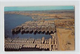 Schöne Ansichtkarte Aviatik 1962 SAN DIEGO MARINE STATION