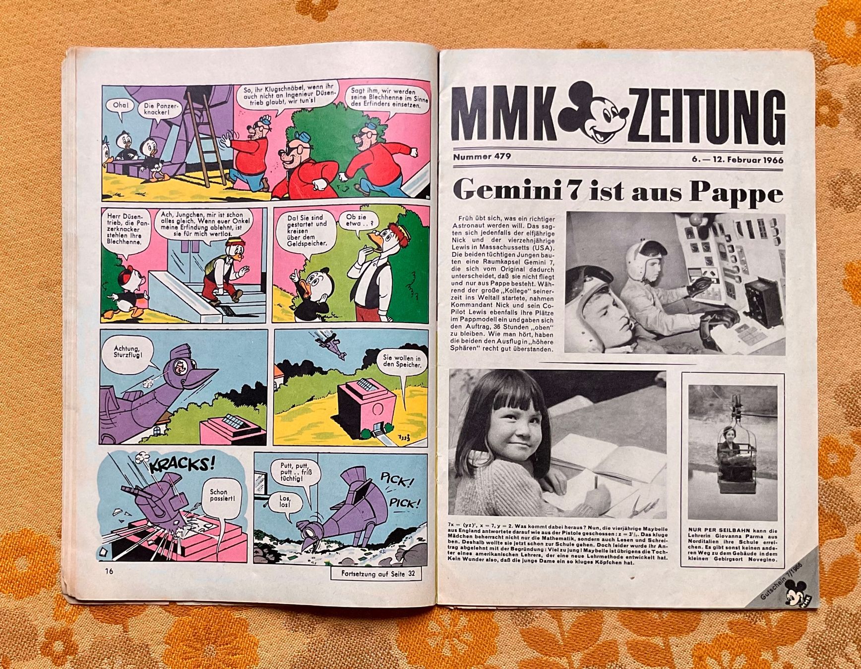 Comics: Micky Maus Heft Nr 7 von 1966 – Gebraucht aus Endingen von nathan05 4