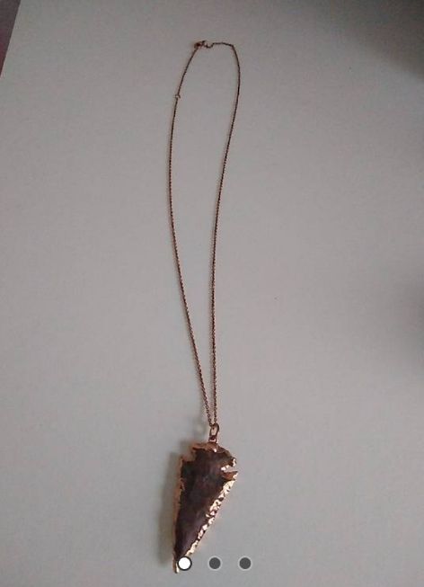 Catenine: Unique Copper Arrowhead Necklace – Usato da Dübendorf venduto da LoRi-2026