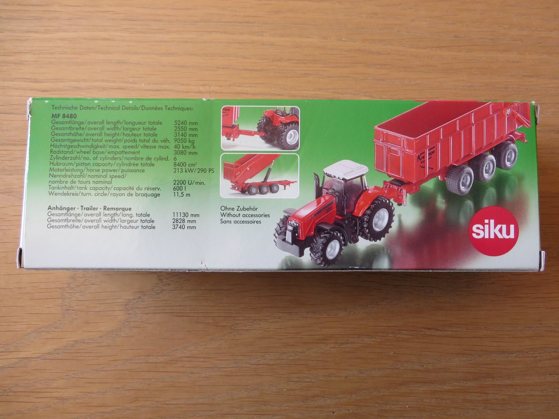 Siku Giocattoli: Spielzeugtraktor – Usato da Schwanden i. E. venduto da Lewisia 2