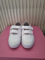 Coole Puma Kinderschuhe Gr. 33 weiss Klettverschluss