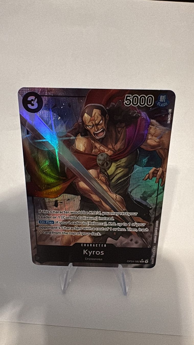 Bandai Sammelbilder & Trading cards: One Piece TCG - OP04-082 Kyros – Neu (gemäss Beschreibung) aus Birsfelden von alex4127