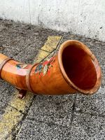 Schönes Alphorn Hans Kropf Erz BE, zweiteilig, mit Tasche 