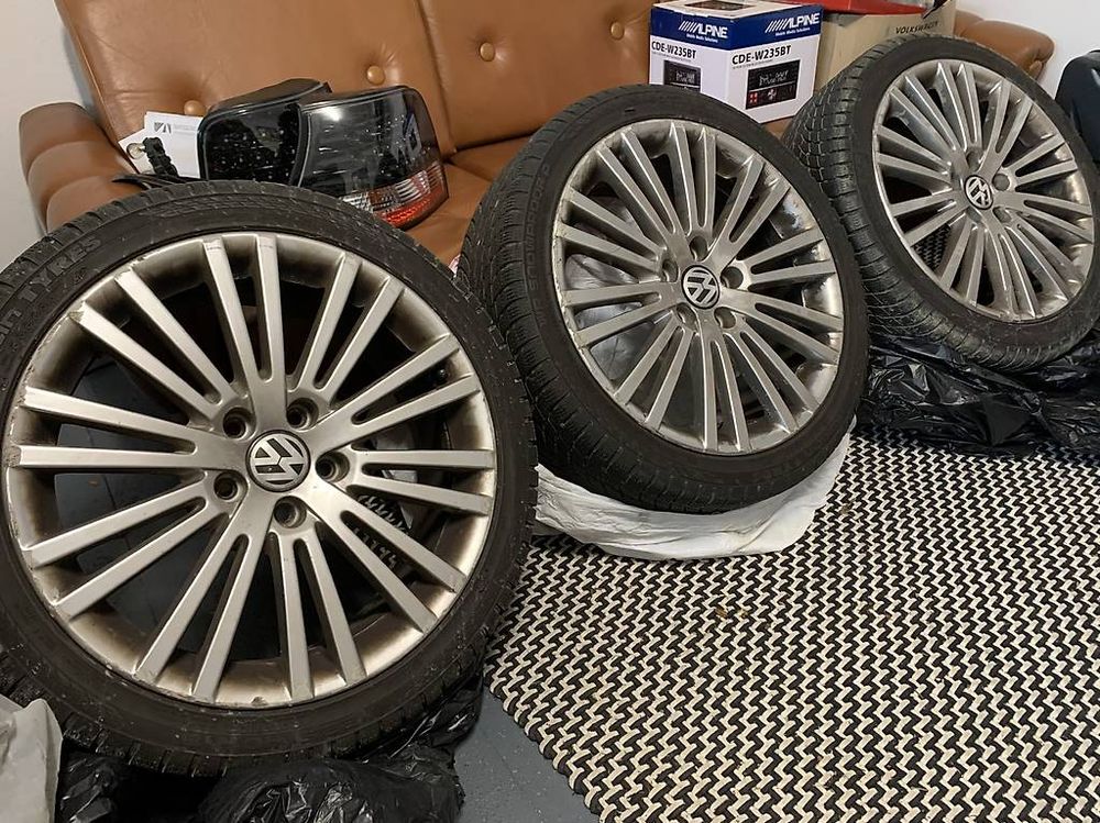3x VW Golf 5 R32 Zolder Alufelgen (Gebraucht) in Rebstein für CHF 150 ...