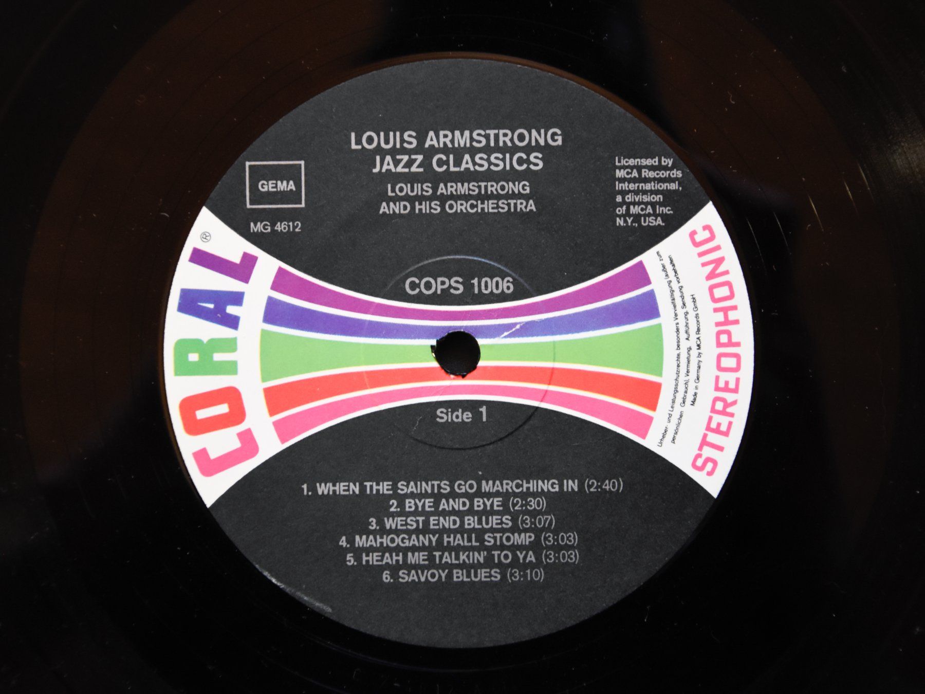 Dischi in vinile: Louis Armstrong ‎- Jazz Classics – Usato da Belmont-sur-Yverdon venduto da ag97 2