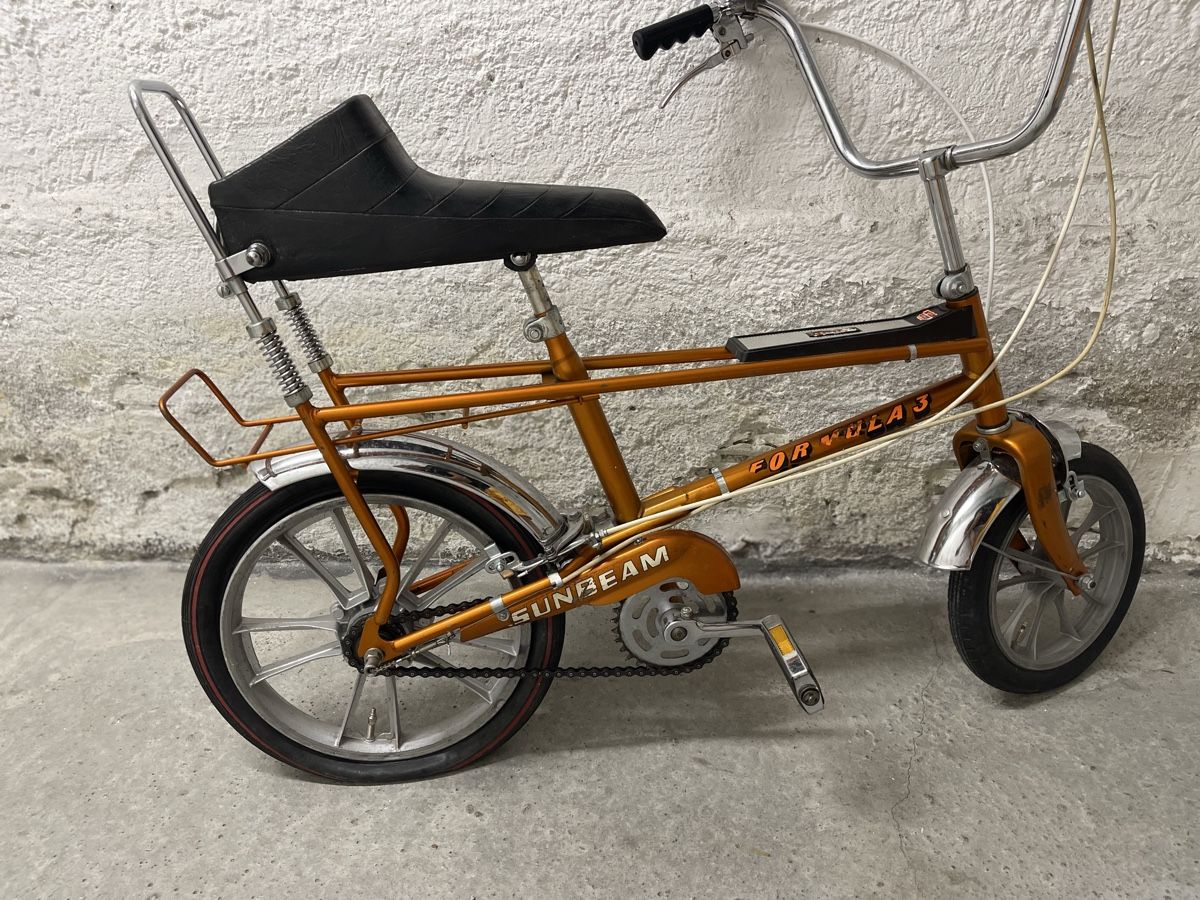 Raleigh Velos: Raleigh Sunbeam Formula 3 Bicycle Orange Retro – Gebraucht aus Genève von DEBARR.AS 9
