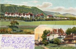 Münsingen  BE  -   Kant. Irrenanstalt      um 1 9 0 4