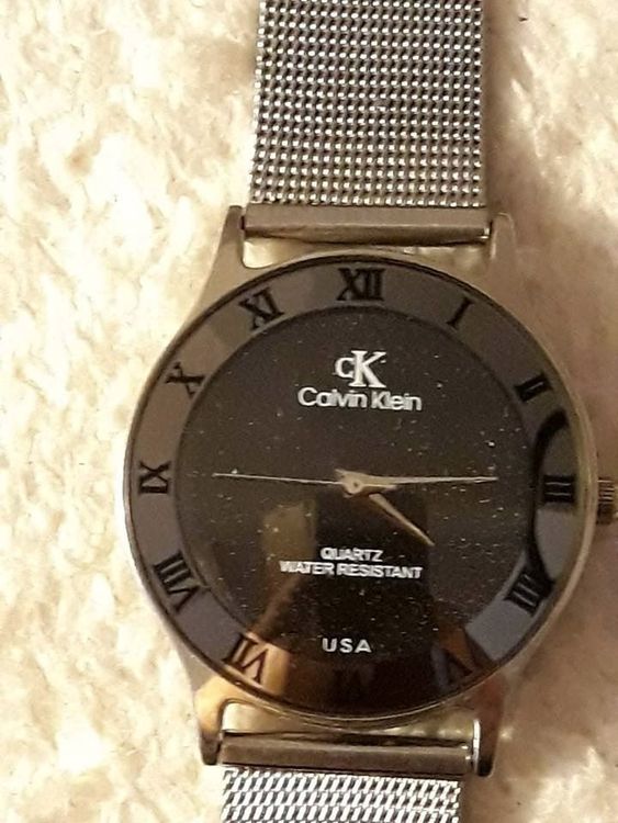 Calvin klein quartz water hotsell resistant usa