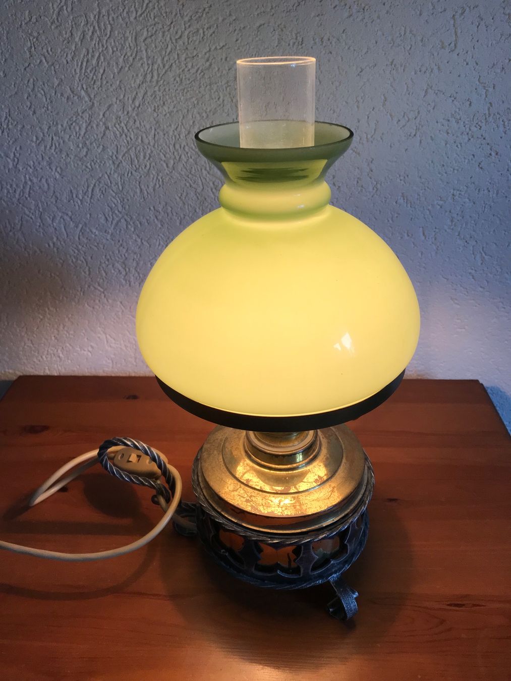 Lampade: Messinglampe antik – Usato da Frenkendorf venduto da Schauenburgy
