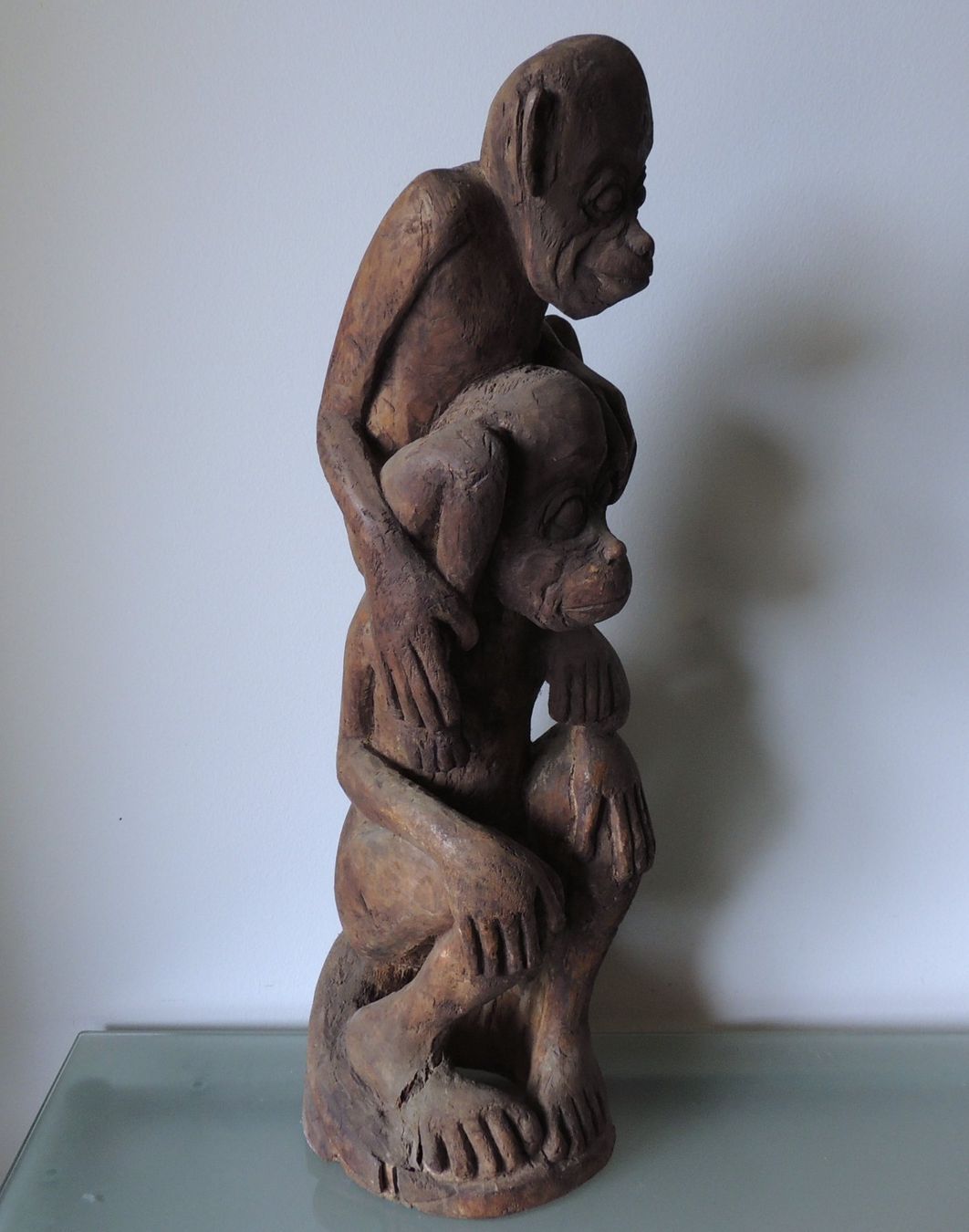 Sculture & Statue: Holz Wächterfigur Palau Archipelago Mikronesien – Usato da Waldenburg venduto da labrador707 1
