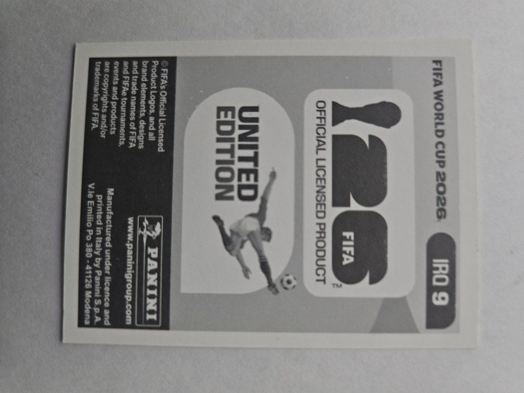 Panini Sammelbilder & Trading cards: IRQ 9 – Gebraucht aus Würenlingen von Dinli 1