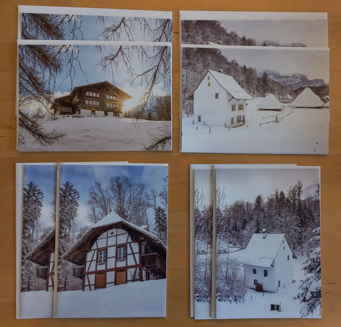 Cartoline postali: 8 Schöne Ballenberg Klappkarten A5 – Nuovo (secondo la descrizione) da Schliern b. Köniz venduto da joni20