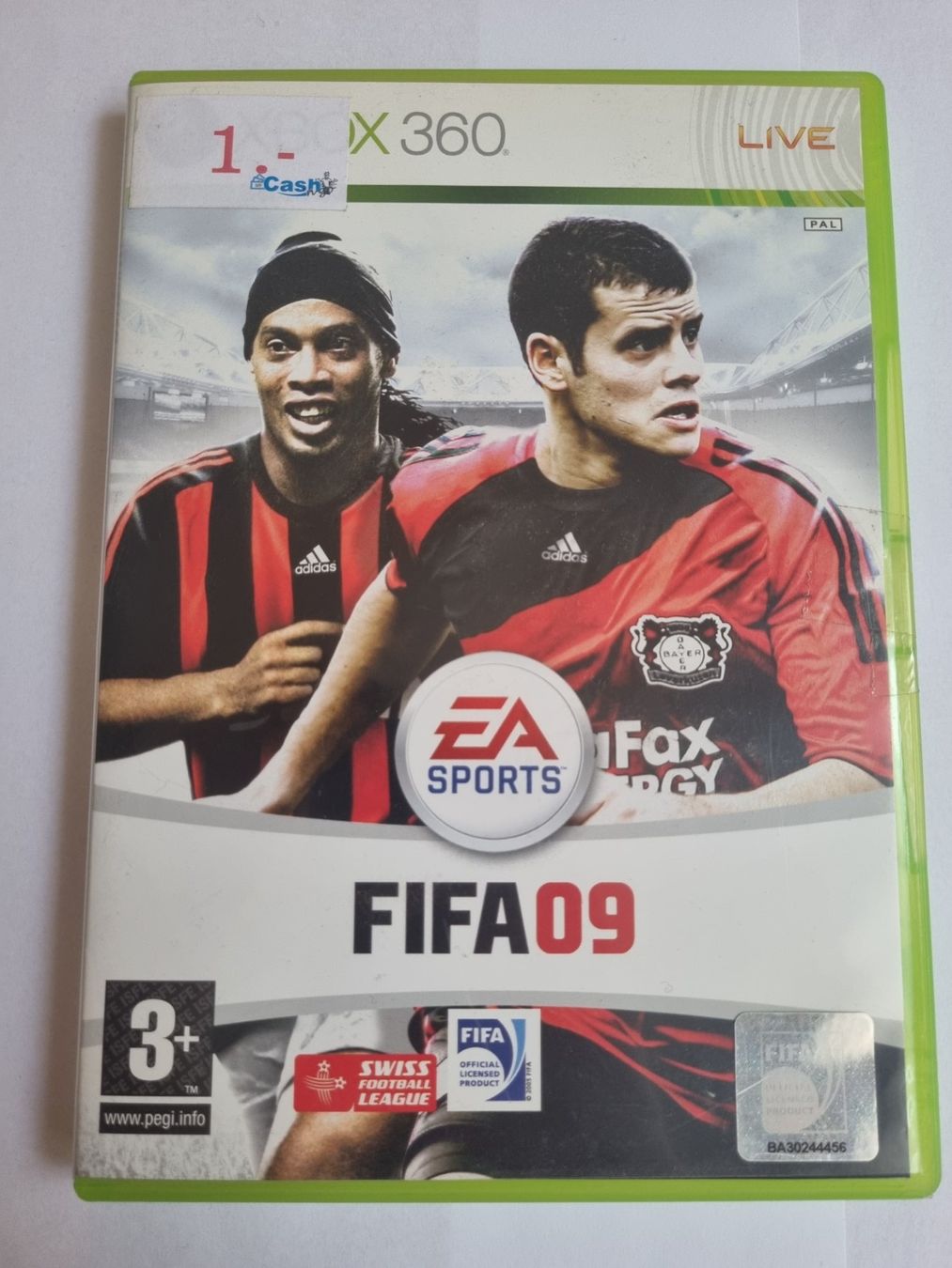 Microsoft Giochi: FIFA 09  Xbox 360 – Usato da Pollegio venduto da Isaiaaaa96