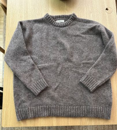 NÄZ Claudia Alpaka/Wolle Pullover Braun