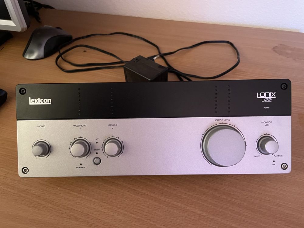 Lexicon I-ONIX u22 USB Desktop Recording Studio | Kaufen auf Ricardo
