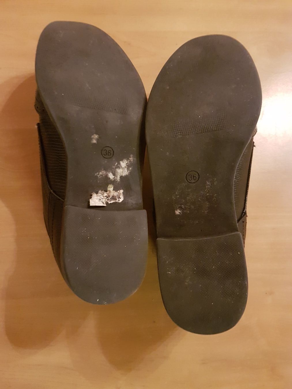 Damenschuhe: Chaussures plates grandeur 36 cuir – Gebraucht aus Villiers von san_jn5w 6