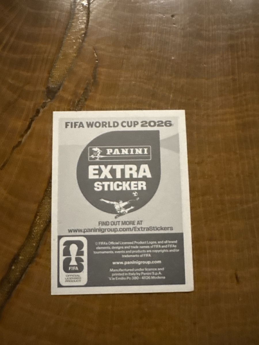 Panini Sammelbilder & Trading cards: Panini extra Sticker Wm 2026 Moisés Caicedo – Neu (gemäss Beschreibung) aus Heiden von fra_2bjn 1