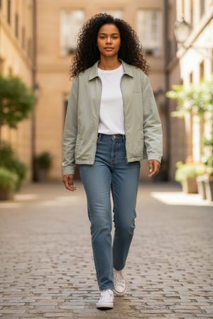 Pepe Jeans veste tilleul