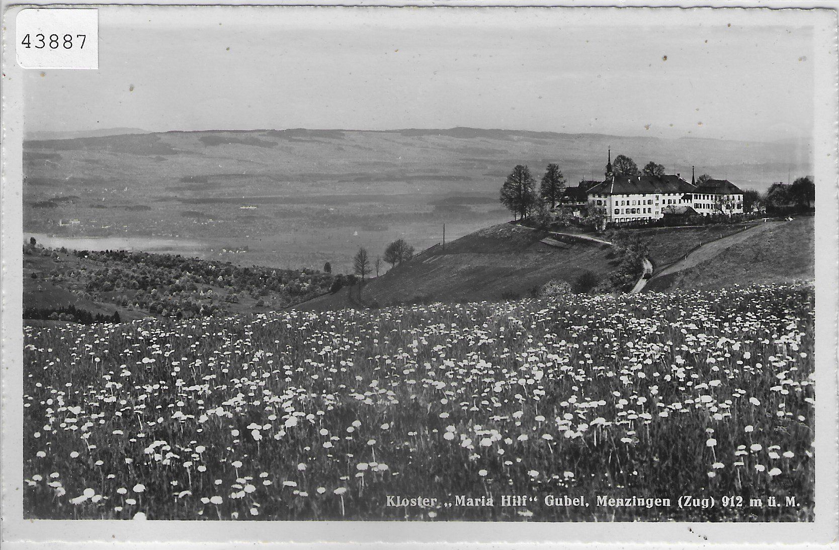 Cartoline postali: Kloster "Maria Hilf" Gubel - Menzingen – Usato da Ettingen venduto da Kartenplanet