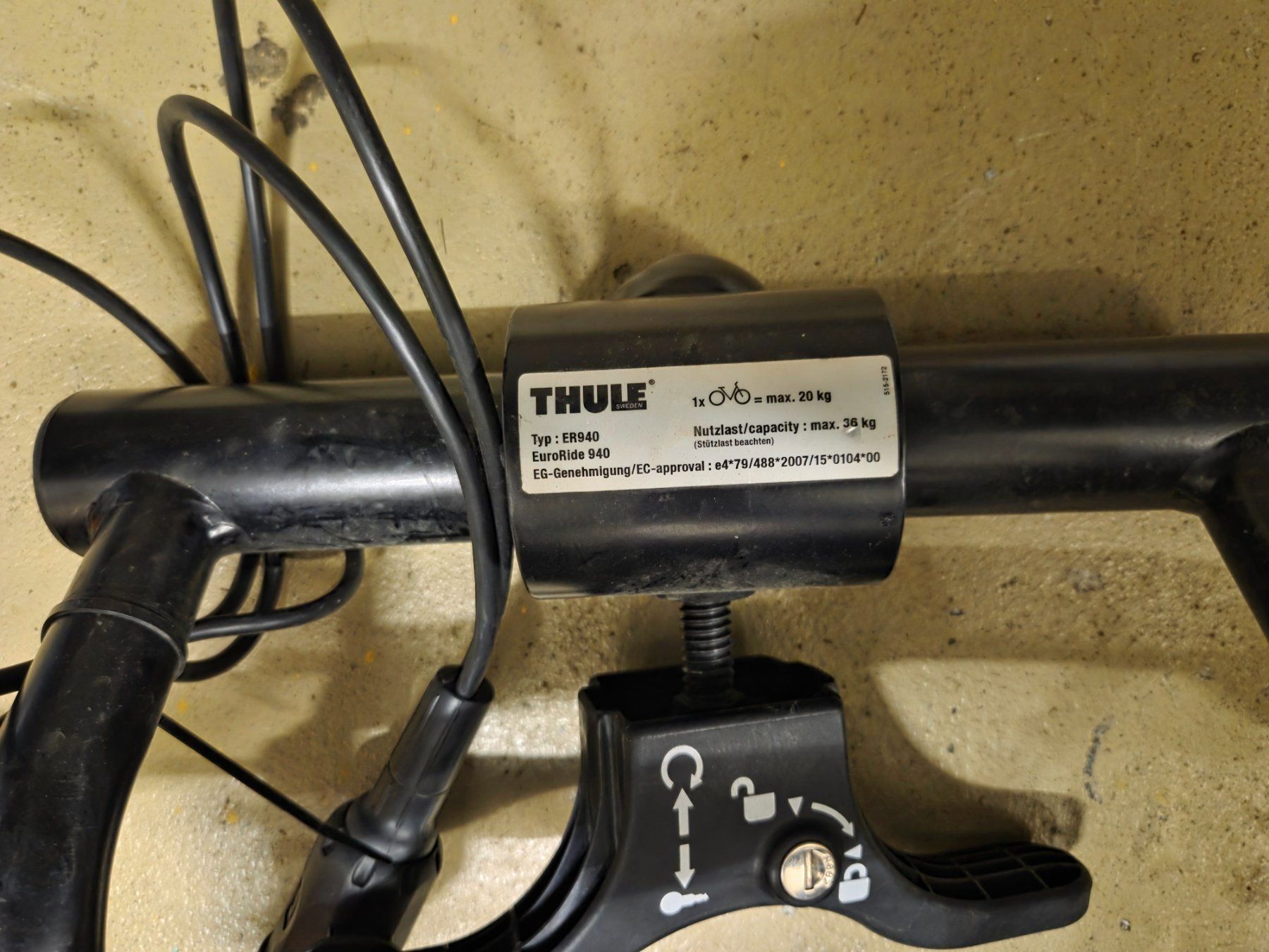 Thule Portapacchi: Thule Fahrradträger – Usato da Selzach venduto da uschi92 1