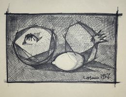 Stillleben mit Obst, Cosmo Carabellese (1927)