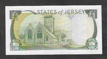 Banconote: Jersey  1  Pound  Bankfrisch – Nuovo (secondo la descrizione) da Gordola venduto da coinsandnotes 1