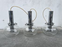 Mid Century Space Age 70er Jahre Lampe Glashütte Limburg