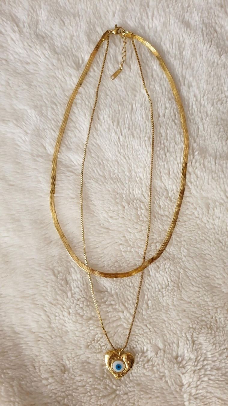 Catenine: Schlangenkette + Kette + Anhänger – Nuovo e nell'imballaggio originale da Würenlos venduto da Abracadabra26 1