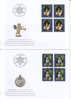 SBK 1105 - 1106 im 4er-Block FDC