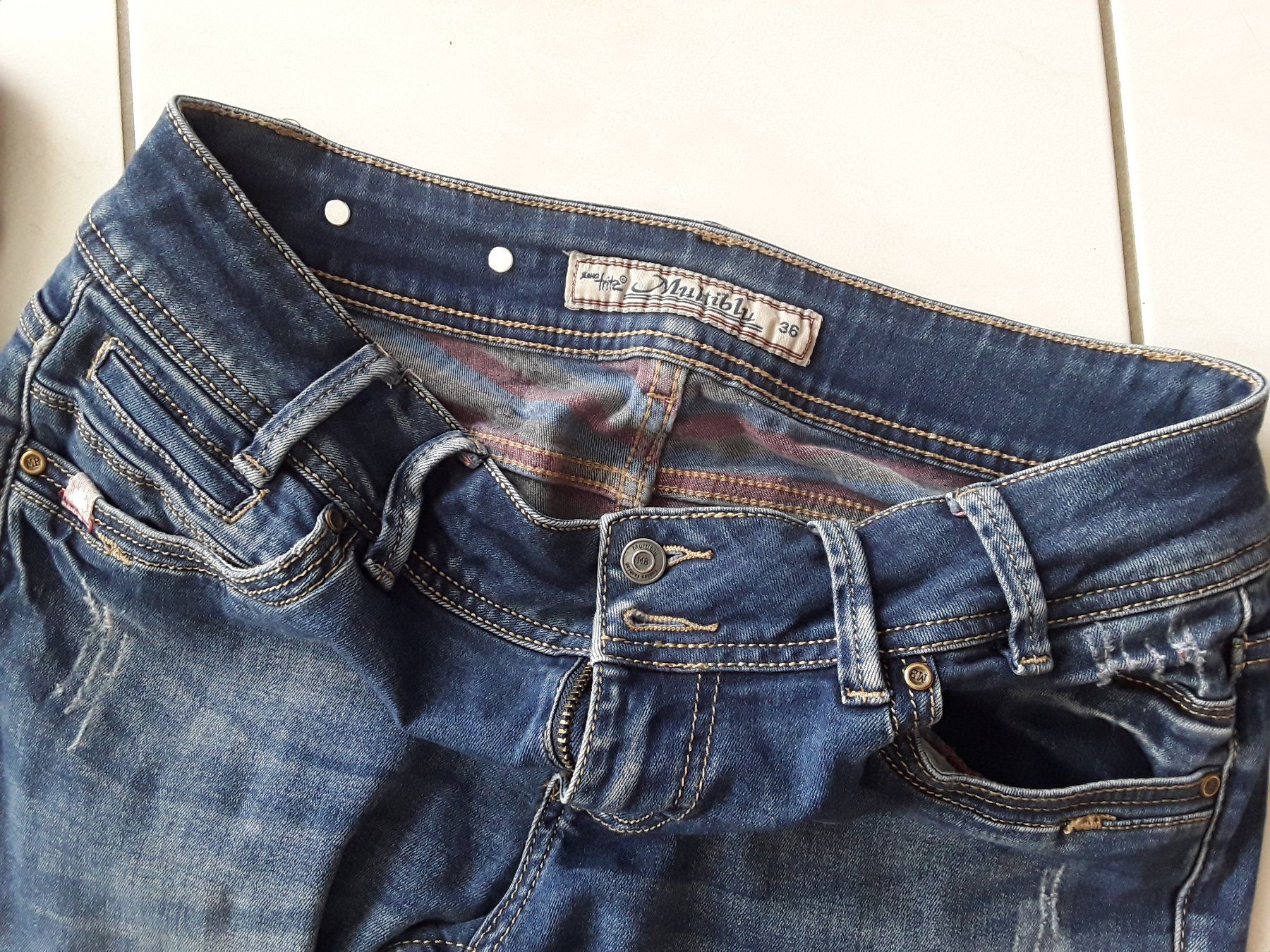 Jeans: 2Paar MULTIBLU DENIM Hose Gr. 36 – Gebraucht aus Heimberg von Samprof 1