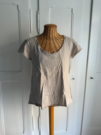 L3 LOVE LIVE LIFE - T-Shirt beige S/M