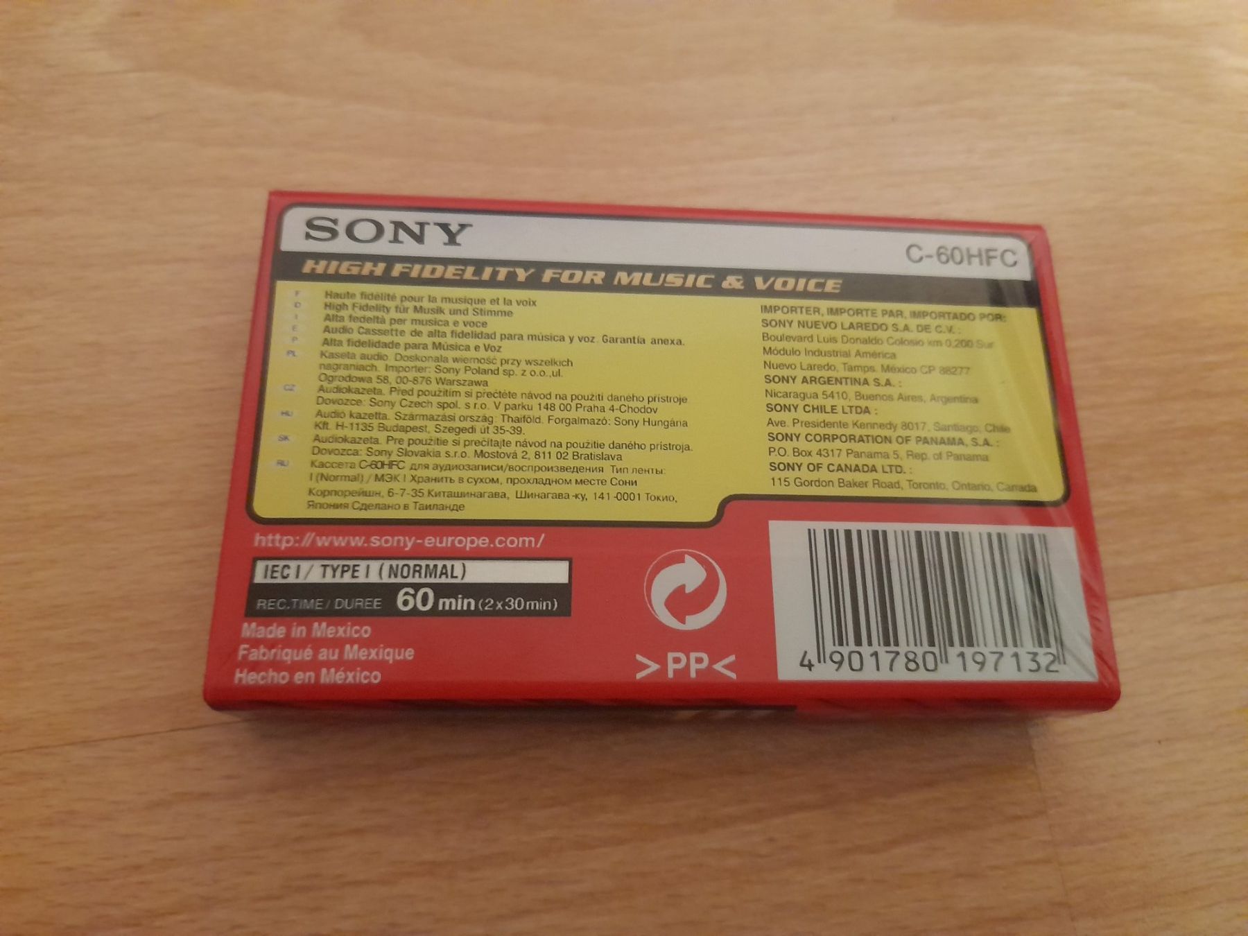 Musicassette: Sony HF 60 Audio Kassette Originalverpackt – Nuovo e nell'imballaggio originale da Lustmühle venduto da chevi03 1