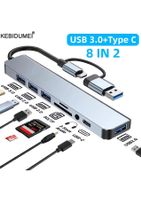 USB 3.0 Typ C Adapter Docking Ststion USB 2.0 Port TF SD