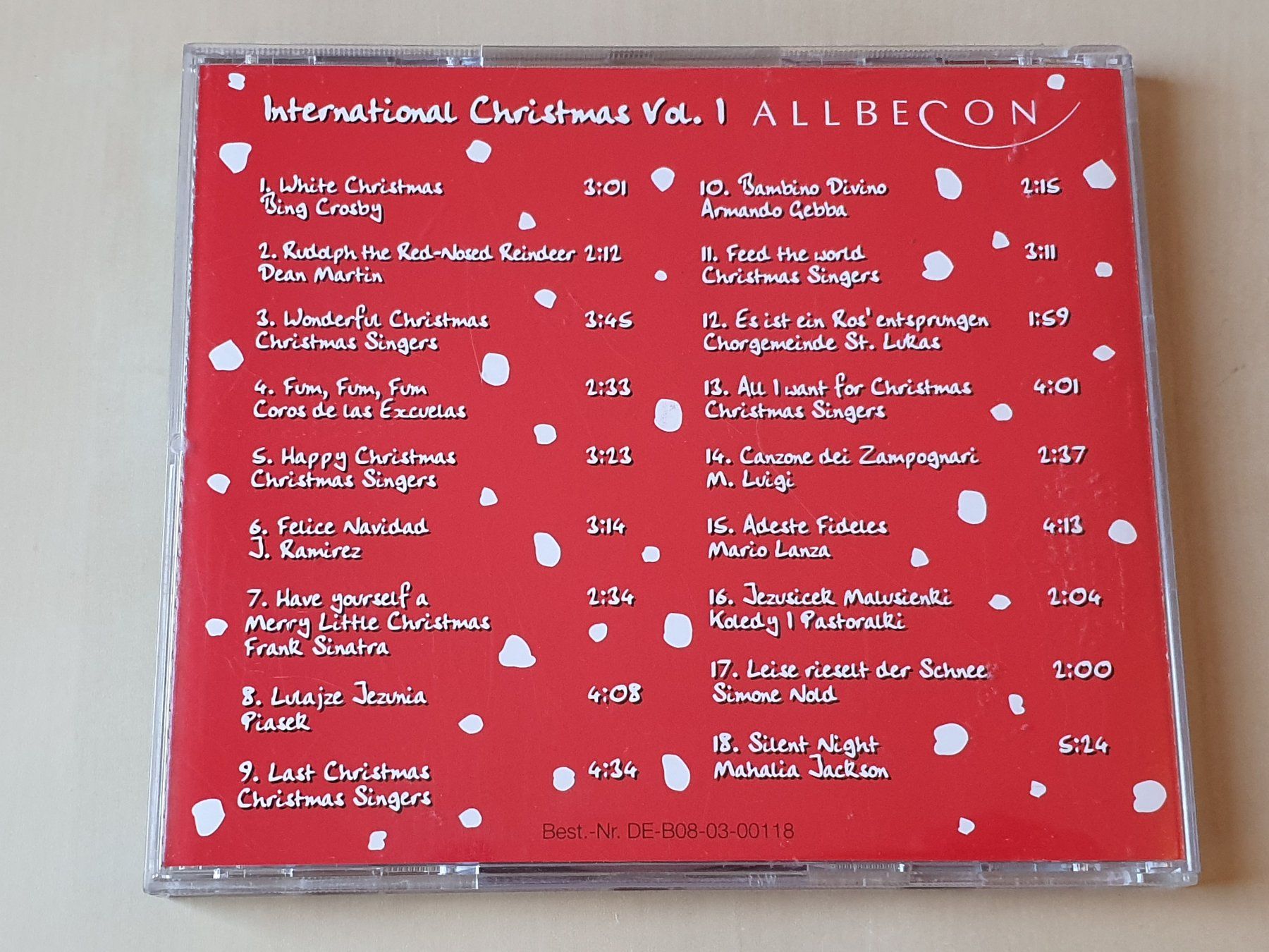 CD: International Christmas Vol. 1 – Usato da Stansstad venduto da collectorsshop 1